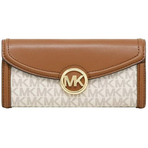 michael kors fulton large flap continental wallet|michael kors fulton large crossbody.